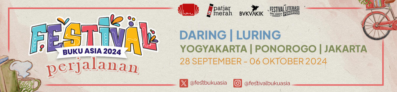 Banner Festival Buku Asia 2024